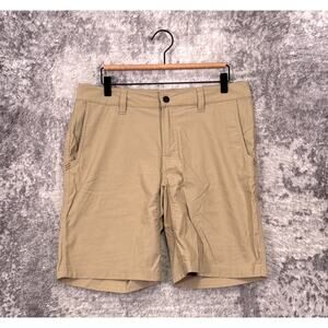 Stio Coburn Shorts 34 Mens Nylon Utility Khaki Beige Tan